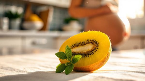 Pourquoi le kiwi jaune peut booster votre santé pendant la grossesse
